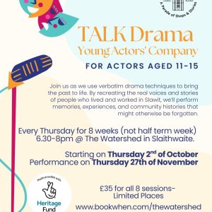 Talk Drama - Slawit SHOP Poster